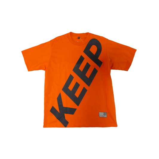 ORANGE BIG LOGO TEE