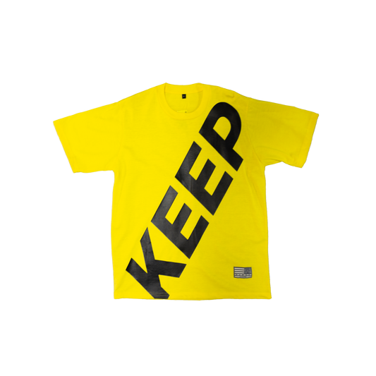 YELLOW BIG LOGO TEE