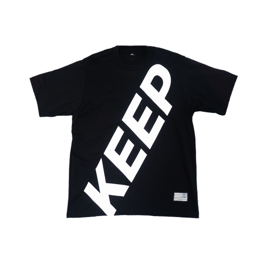 BLACK BIG LOGO TEE