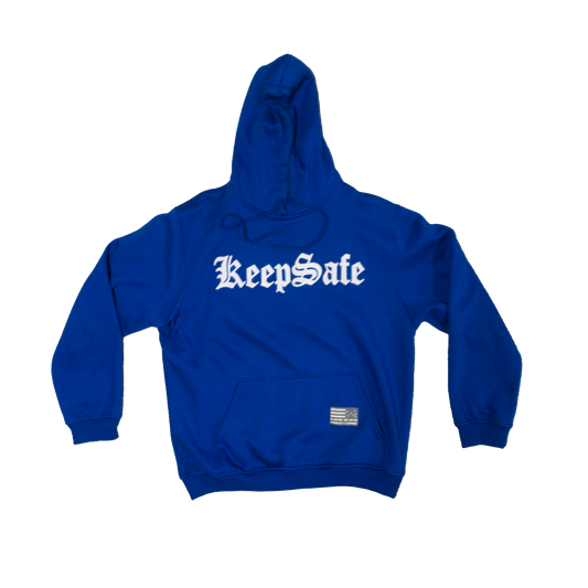 KEEPSAFE OLD ENGLISH PULLOVER HOODIE