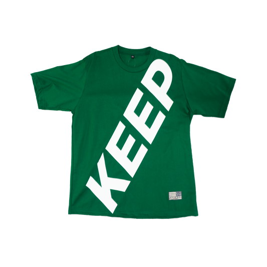 GREEN BIG LOGO TEE